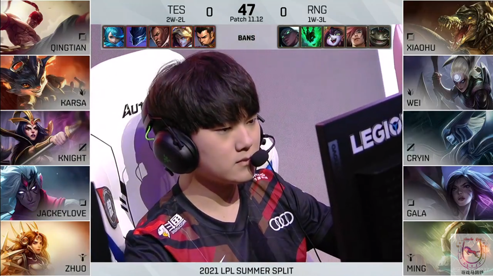 TES爆冷RNG，Gumayusi三分雨点燃全场的简单介绍